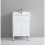 PVC Cabinet Laundry Tub With Ceramic Laundry Sink